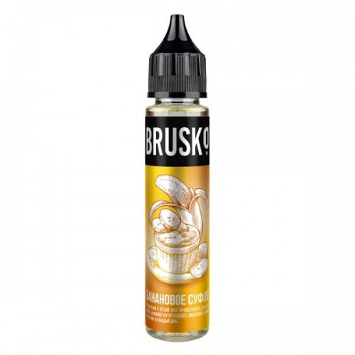 Жидкость Brusko Salt/ Банановое суфле / 50 мг/ 30 ml