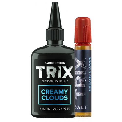 Жидкость TRIX SALT Creamy Clouds 30мл, ULTRA SALT